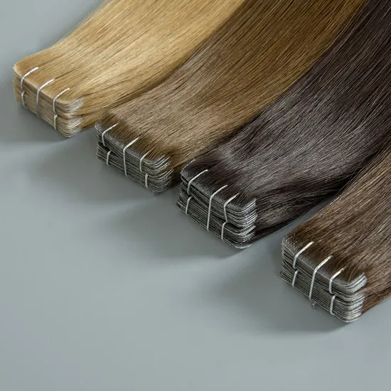 100% Virgin Russia Hair Double Drawn Luxury 100g 120g 160g 220g 240g Thickness with Lace Seamless Clip in Human Hair Extensions 10% off Sample Customization
