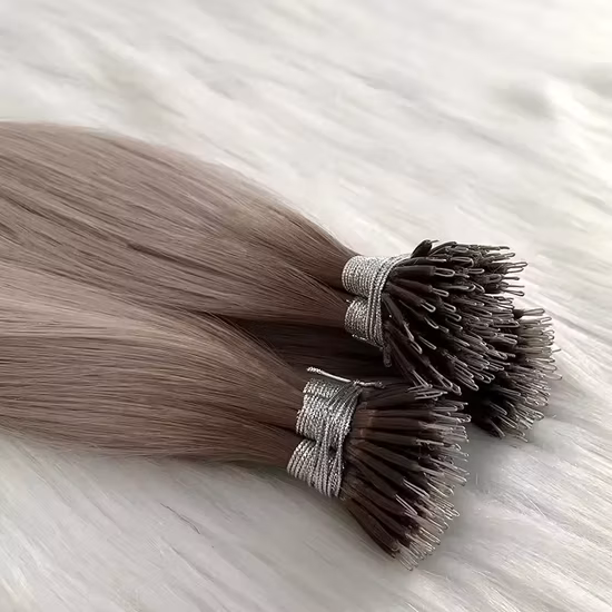 Remy European Nano Tip Hair, Customised Nano Ring Hair Extension.