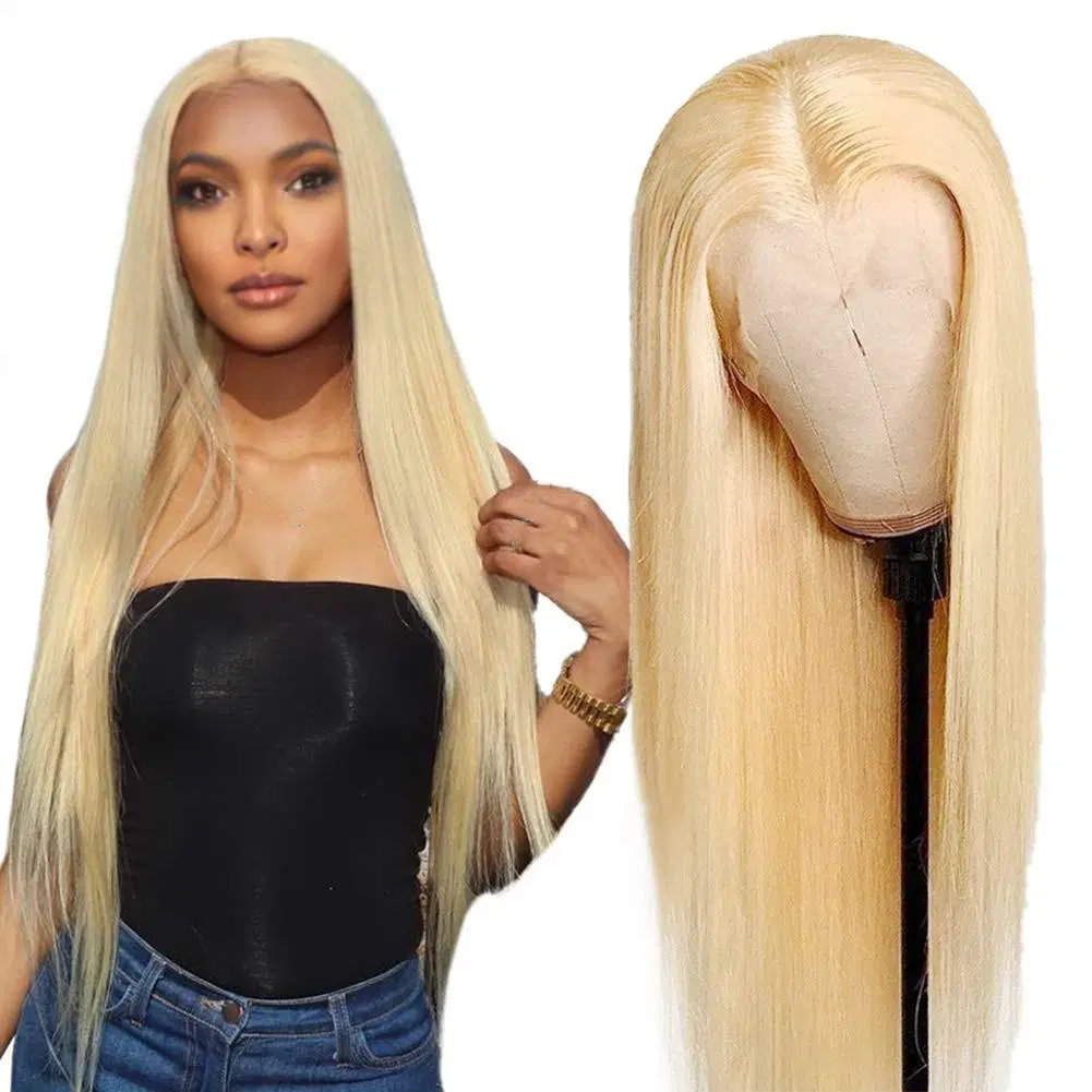 Kbeth Human Hair Wig for Black Women 2021 Summer Gift 613 Virgin Natural Real Human Hair HD Lace Frontal Soft Wigs Vendors