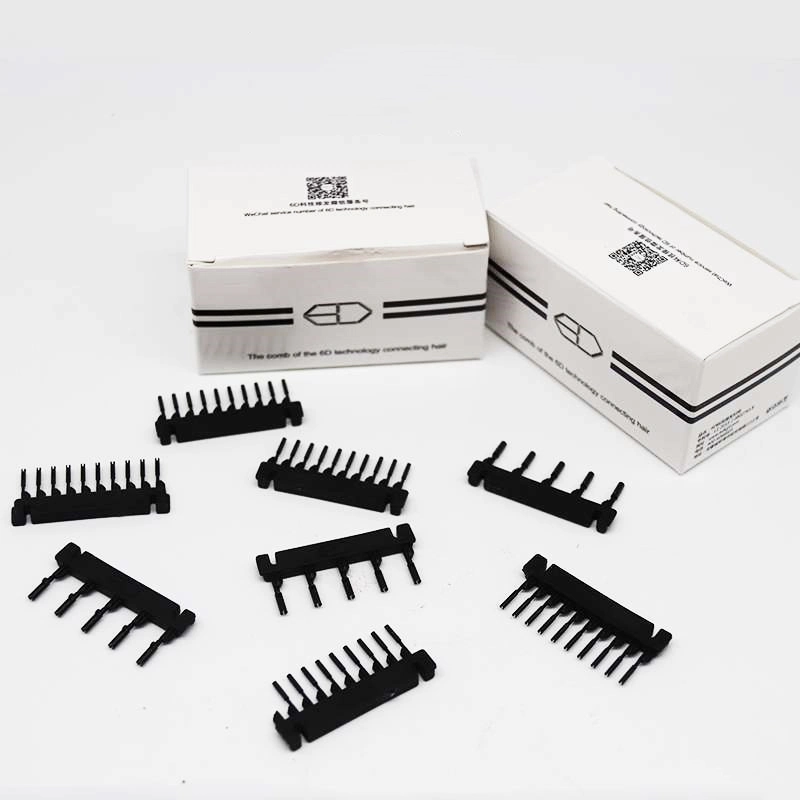 6D Hair Extensions Machine C-Shaped Buckle Human Hair No-Trace Hair Extensions Kit Tool