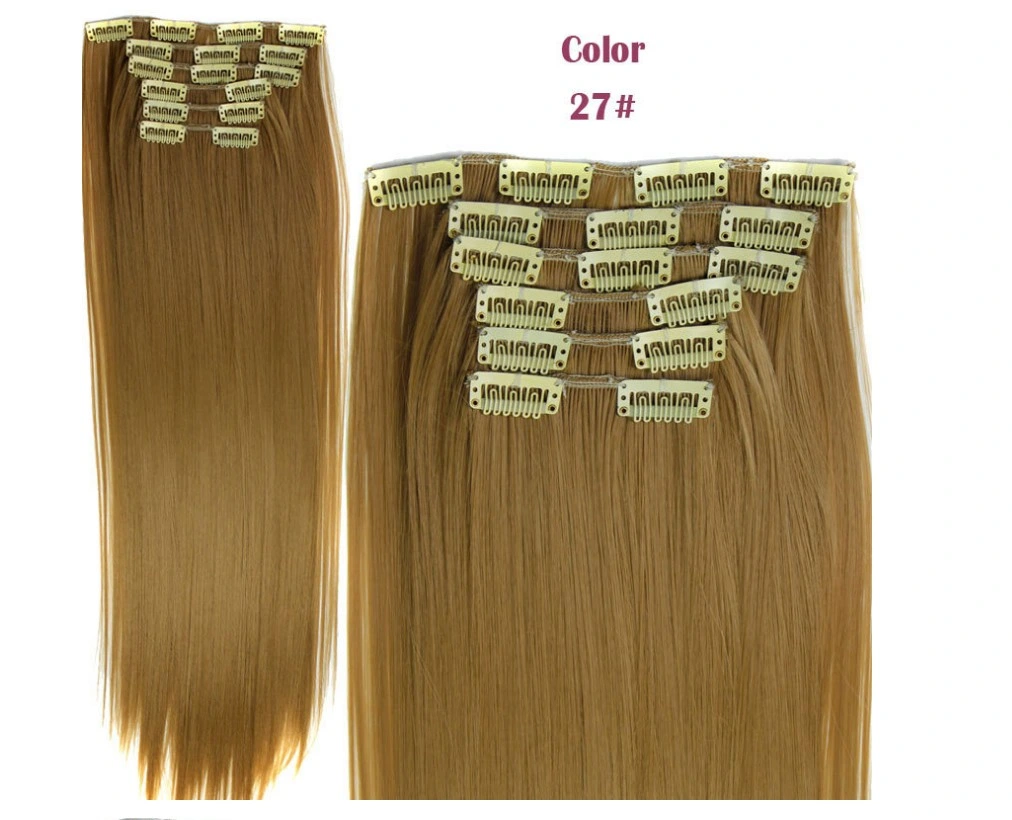 Brazilian Human Remy 16 Clips in Hair Extension