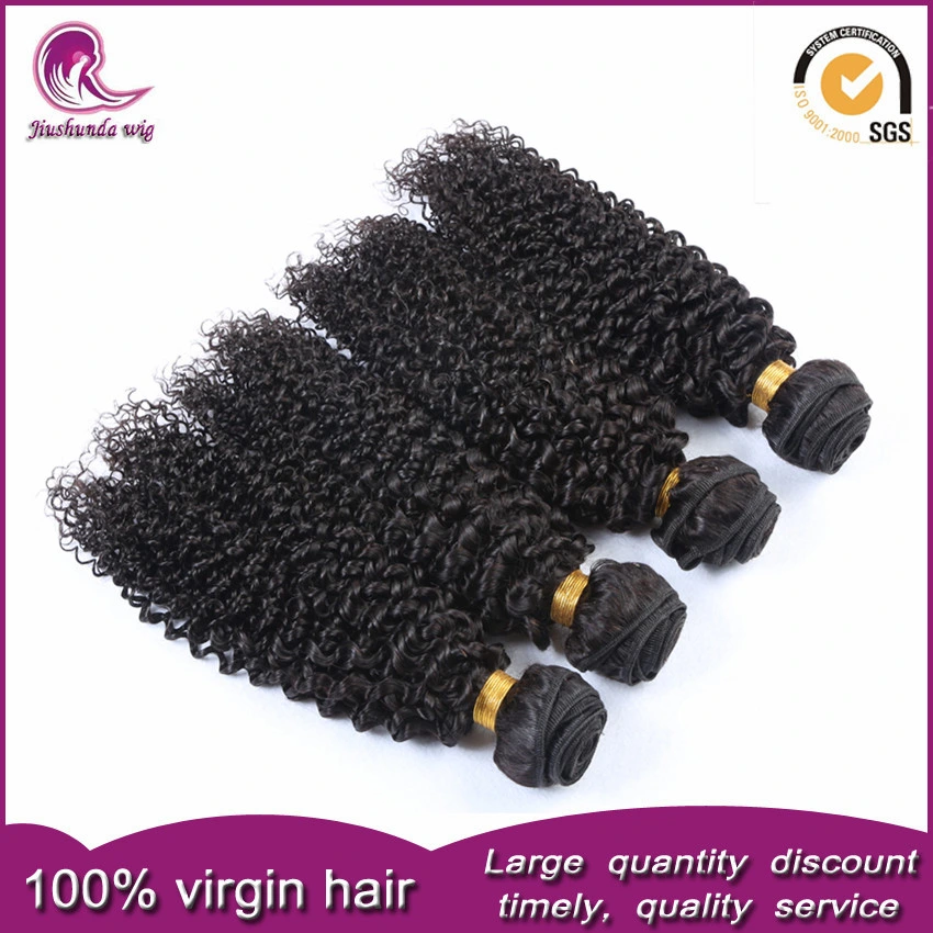 Kinky Curly Vietnamese Virgin Hair Weft with Lace Closure
