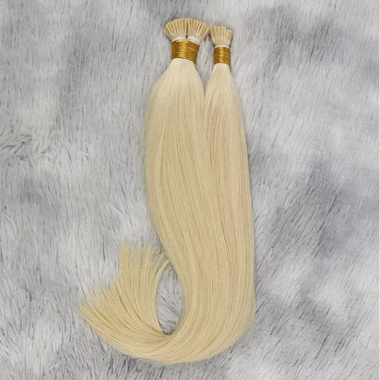 U Tip, I Tip, Flat Tip Italian Glue Human Pre-Bonded Hair Bondings Hair Extension 10% off Sample Customization