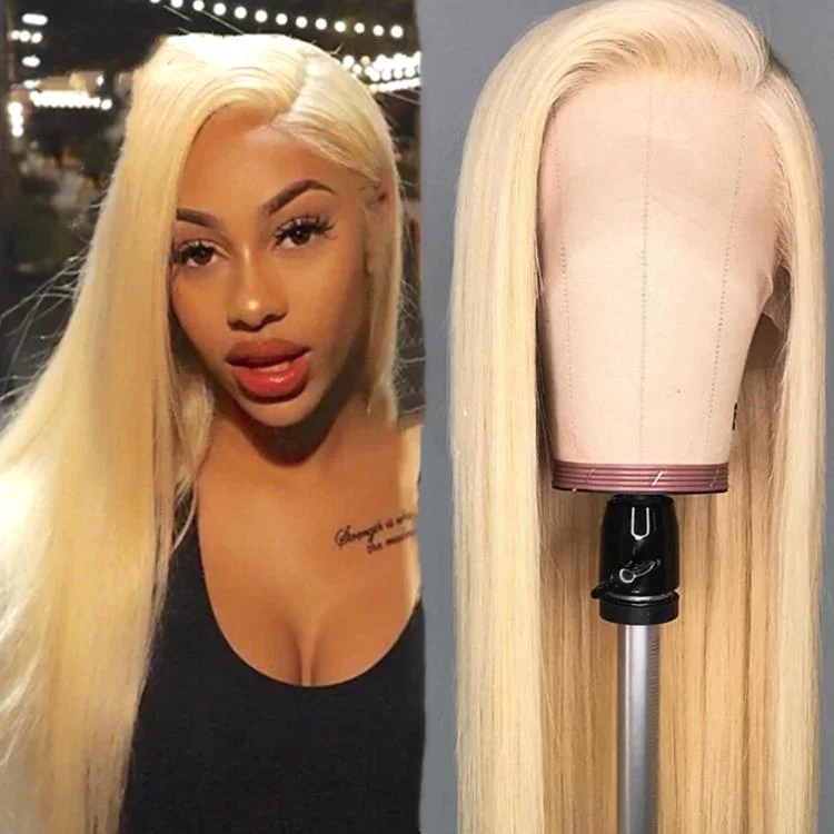 Kbeth Human Hair Wig for Black Women 2021 Summer Gift 613 Virgin Natural Real Human Hair HD Lace Frontal Soft Wigs Vendors