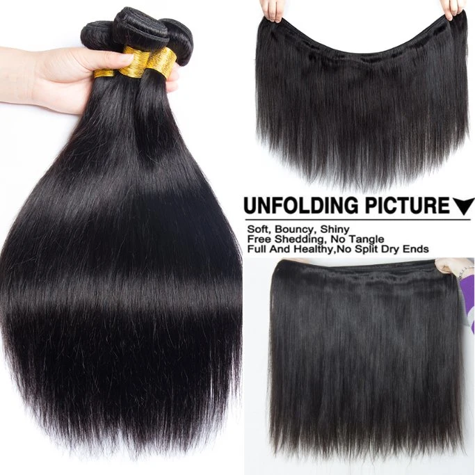 100% Natural Human Hair Weaving Brazilian Human Hair Weaves Peruvian Virgin Hair Weft