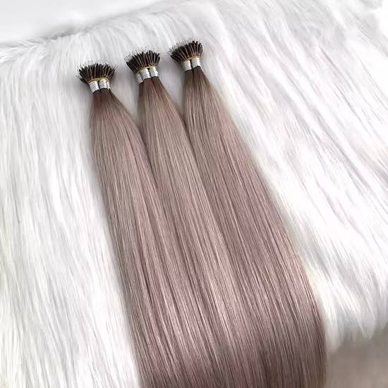 Remy European Nano Tip Hair, Customised Nano Ring Hair Extension.