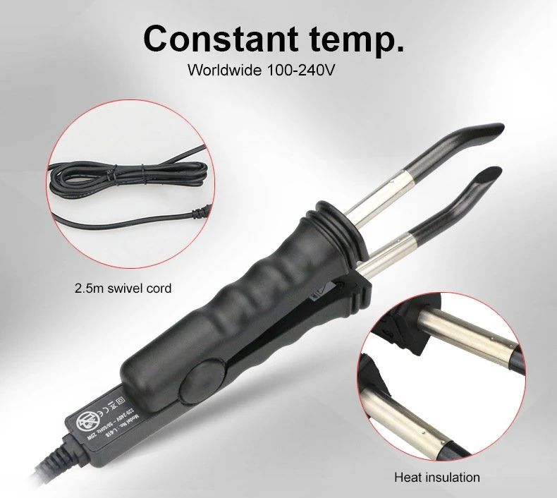 Wholesale Price EU Universal Voltage Constant Temperature Electric Connector Hair Extension Heating Iron Hair Extension Tool