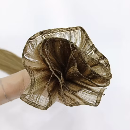 2022 New Weft Unprocessed European Natural Human Hair Genius Weft Hair Extension