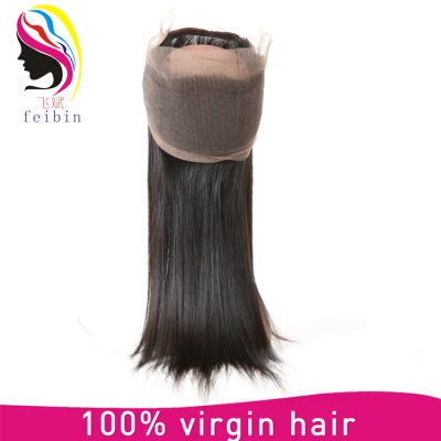 Wholesale Brazilian 8A Straight Human 360 Hair Frontal