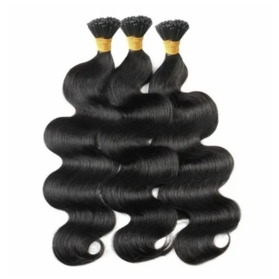Wholesale Unprocessed Human Remy Hair Thick End I Tip Hair Extension