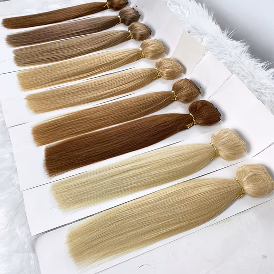 Hot Selling 2019 Hotsale No Tangle No Shedding Virgin Human Double Drawn Fish Wire Halo Hair Extensions