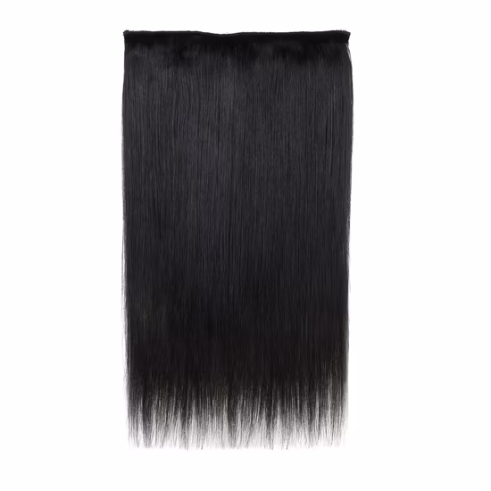 Wholesale 100% Natural Remy Human Hair Straight Halo Weft Hair Extensions