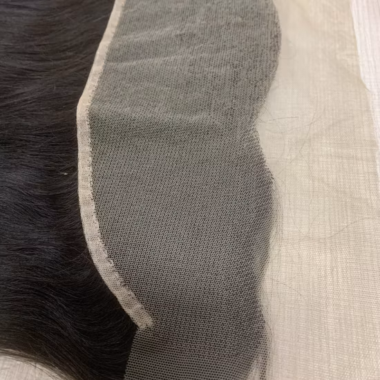 High Recommened Silk Base Frontal Closure 13*4 Pure Human Hair Natural Hairline Chinese Hair Frontal