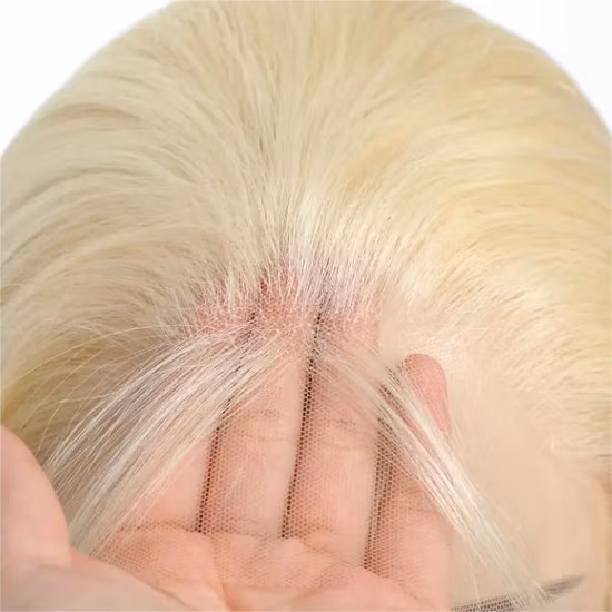 Wholesale Brazilian Blonde 613 Lace Frontal 13X4 Transparent Human Hair Lace Front Wig