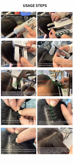 6D Hair Extensions Machine C